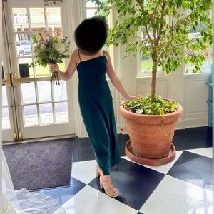 Park and Fifth Lincoln dress, hunter green sz S